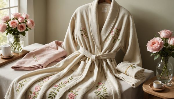 Comment créer un peignoir brodé pour vos moments de détente