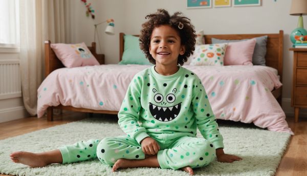 Créer des pyjamas rigolos aux prénoms des petits monstres
