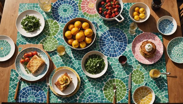 Habiller votre table avec des tabliers imprimés uniques